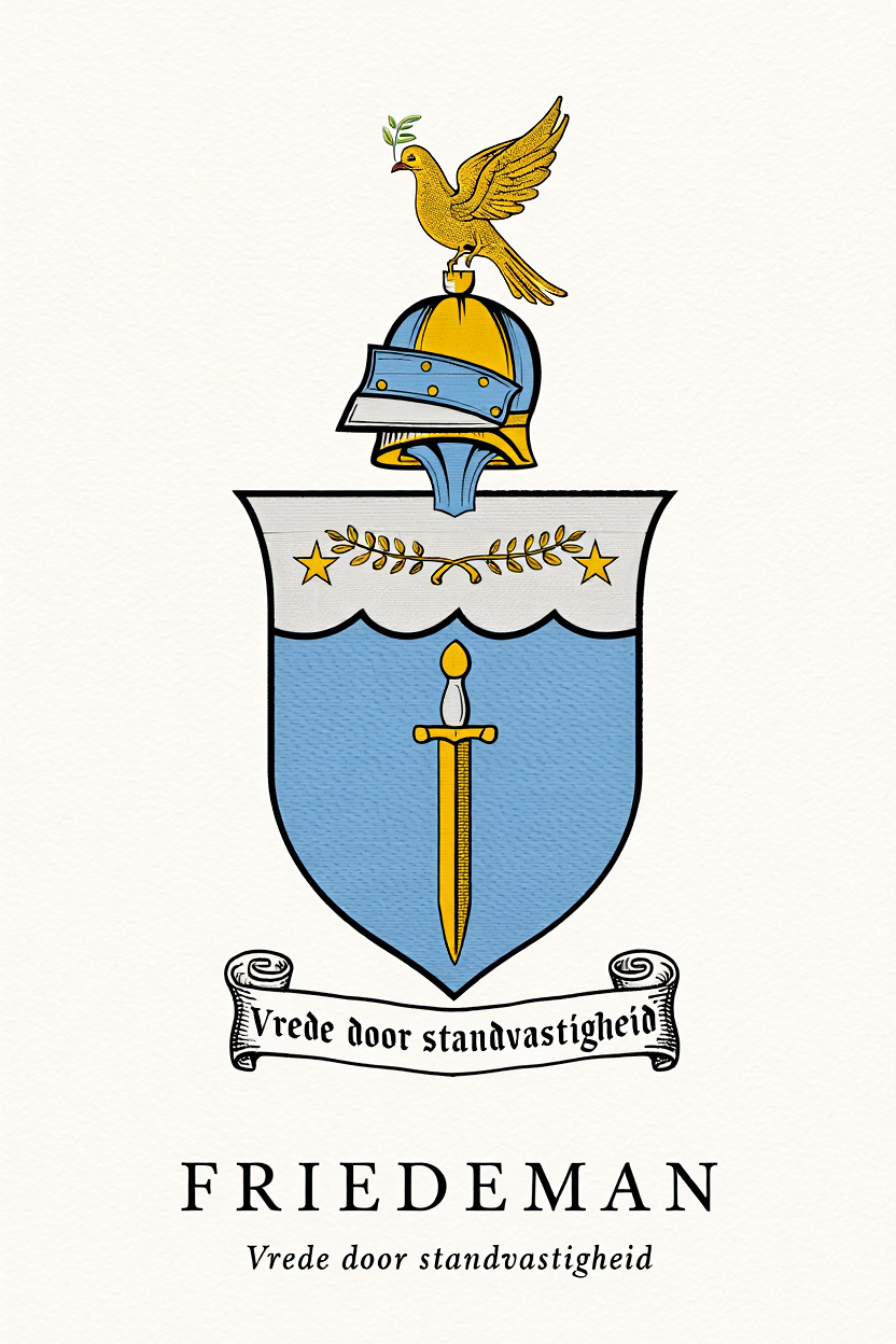 Familiewapen van de achternaam FRIEDEMAN
