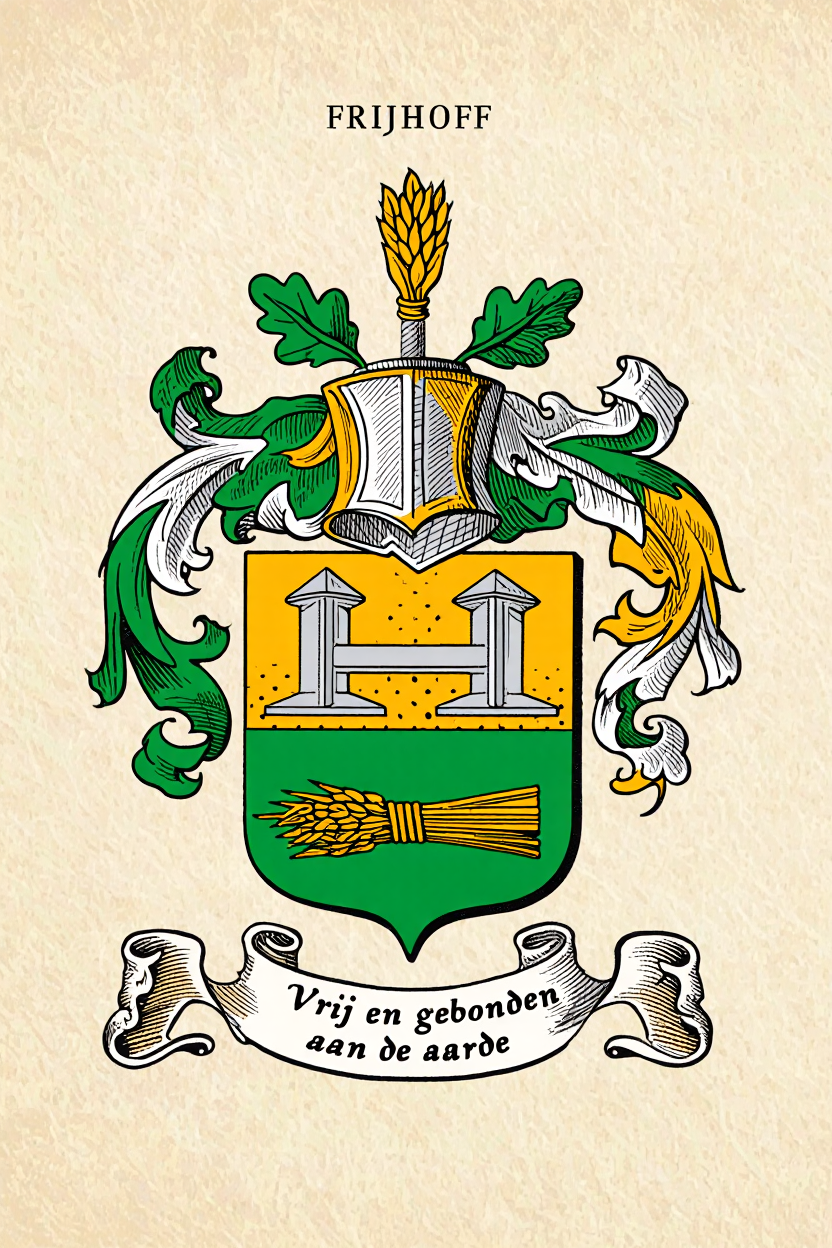 Familiewapen van de achternaam FRIJHOFF