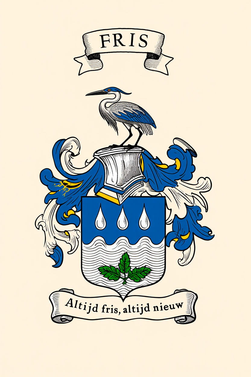 Familiewapen van de achternaam FRIS