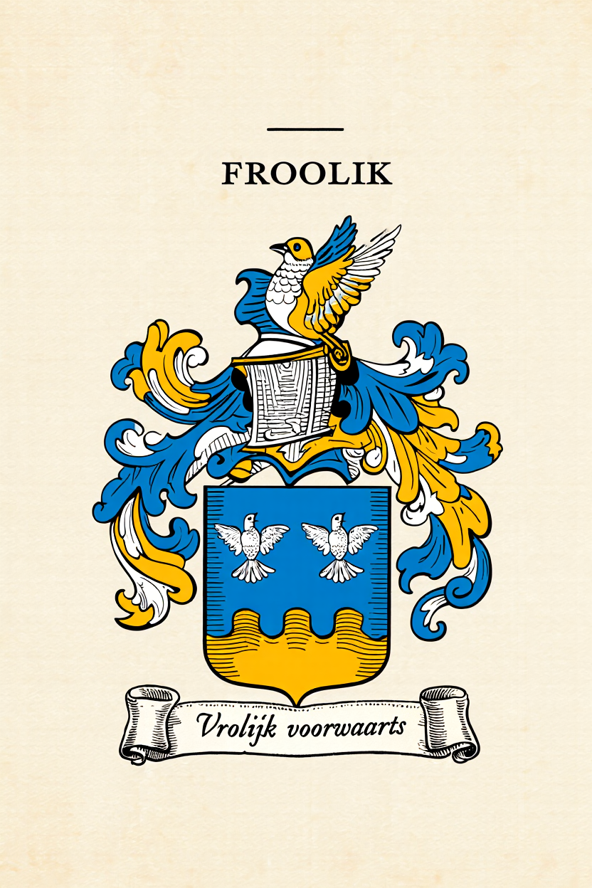 Familiewapen van de achternaam FROOLIK