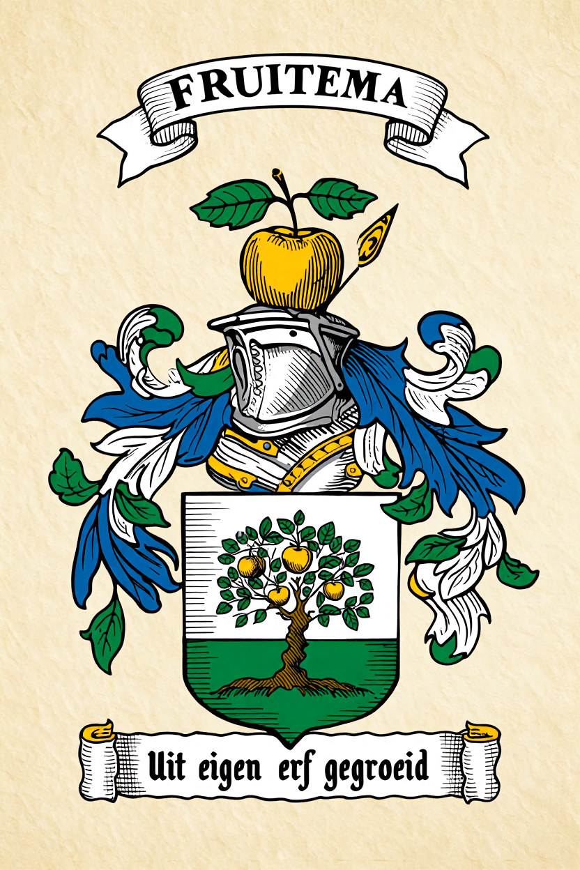 Familiewapen van de achternaam FRUITEMA
