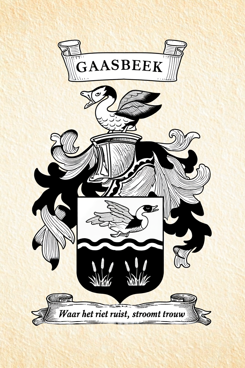 Familiewapen van de achternaam GAASBEEK