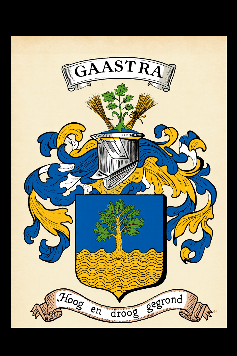 Familiewapen van de achternaam GAASTRA