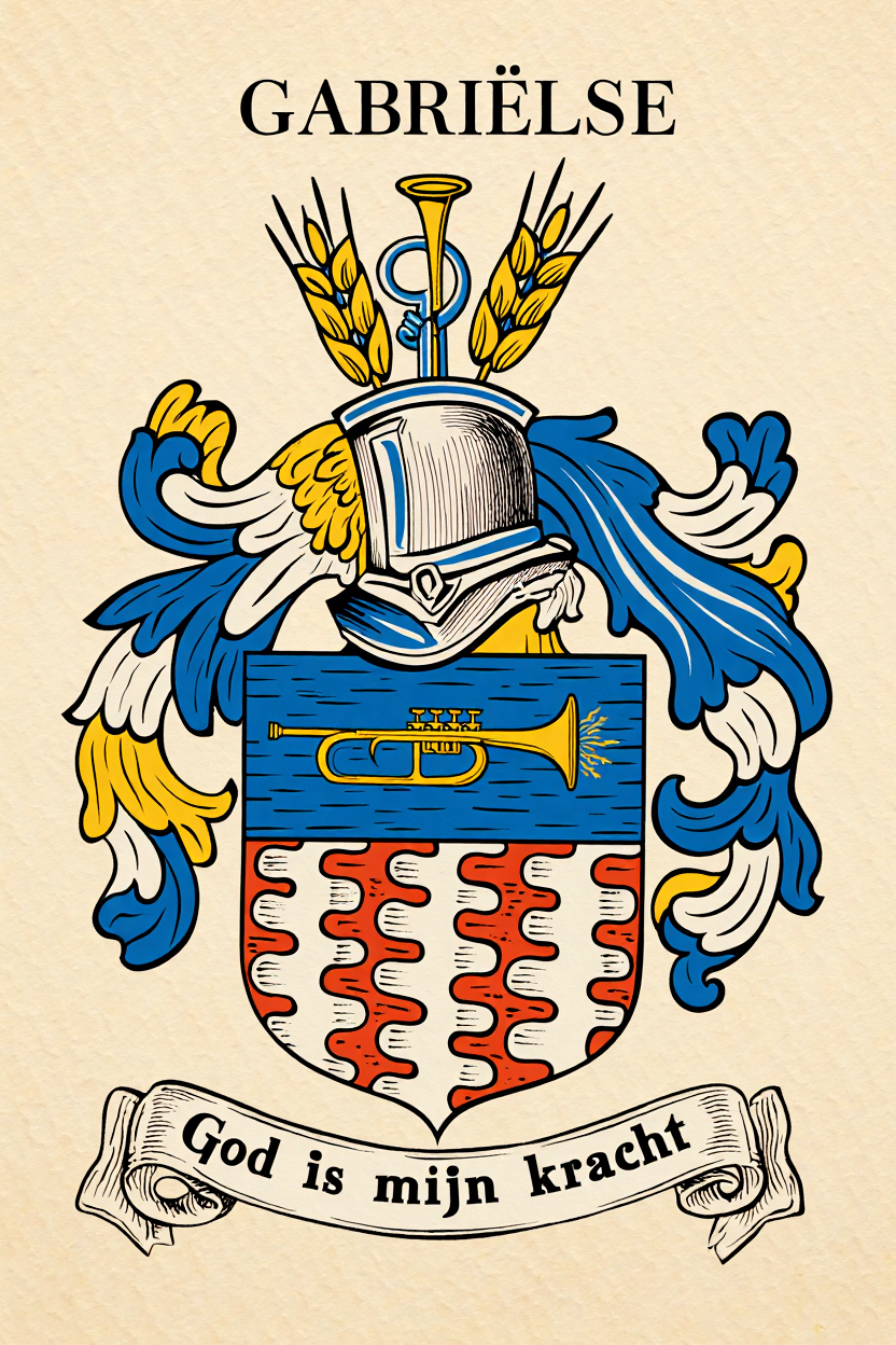 Familiewapen van de achternaam GABRIËLSE