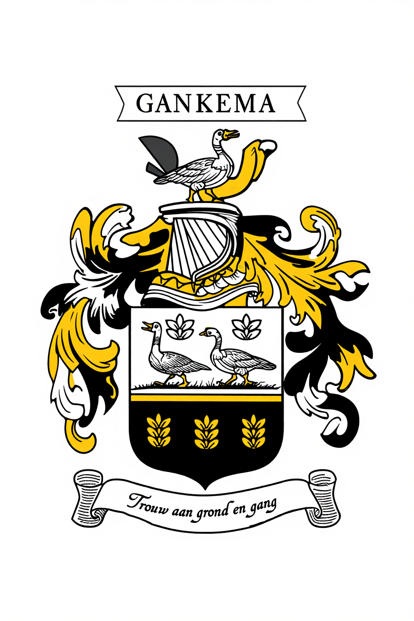 Familiewapen van de achternaam GANKEMA