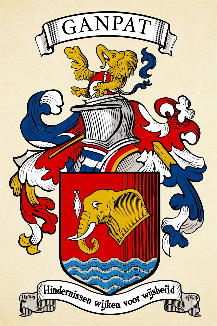 Familiewapen van de achternaam GANPAT