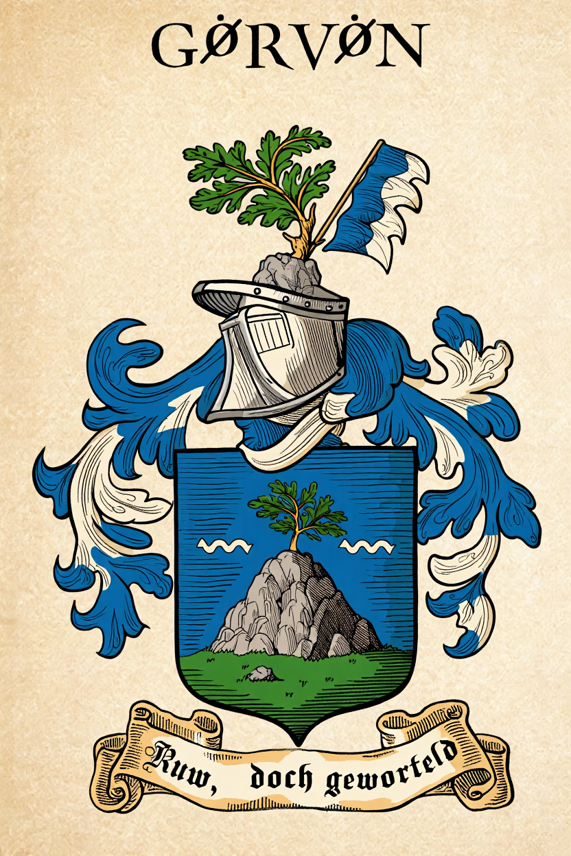 Familiewapen van de achternaam GÁRVÀN