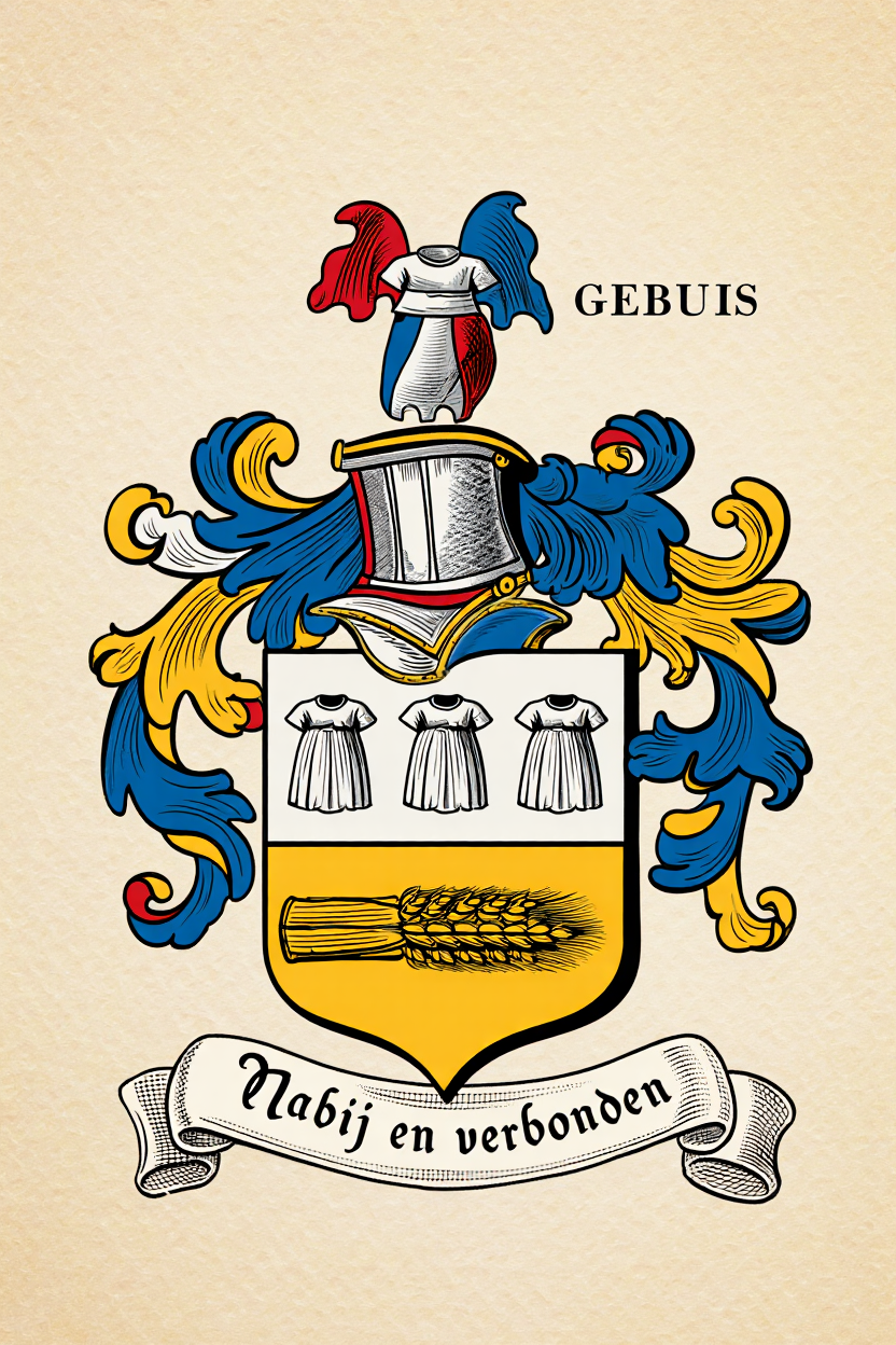 Familiewapen van de achternaam GEBUIS