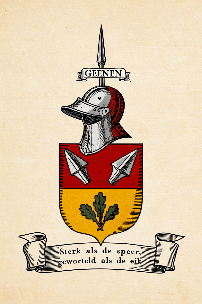 Familiewapen van de achternaam GEENEN