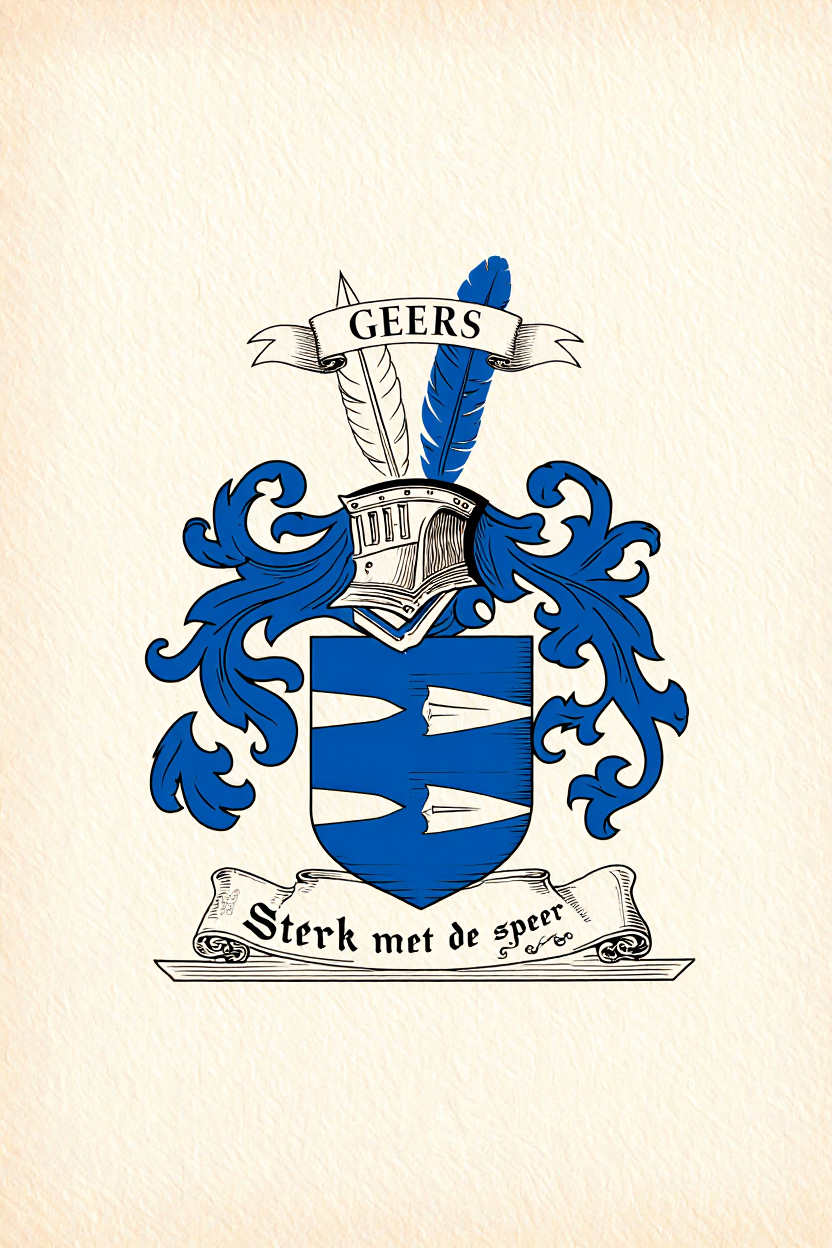 Familiewapen van de achternaam GEERS