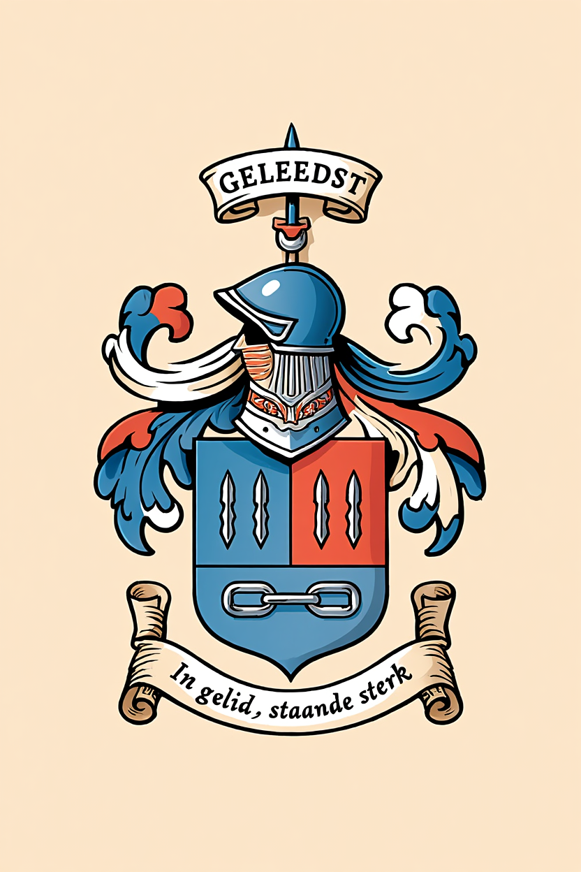 Familiewapen van de achternaam GELEEDST
