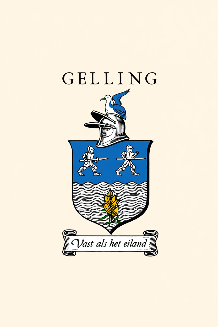 Familiewapen van de achternaam GELLING