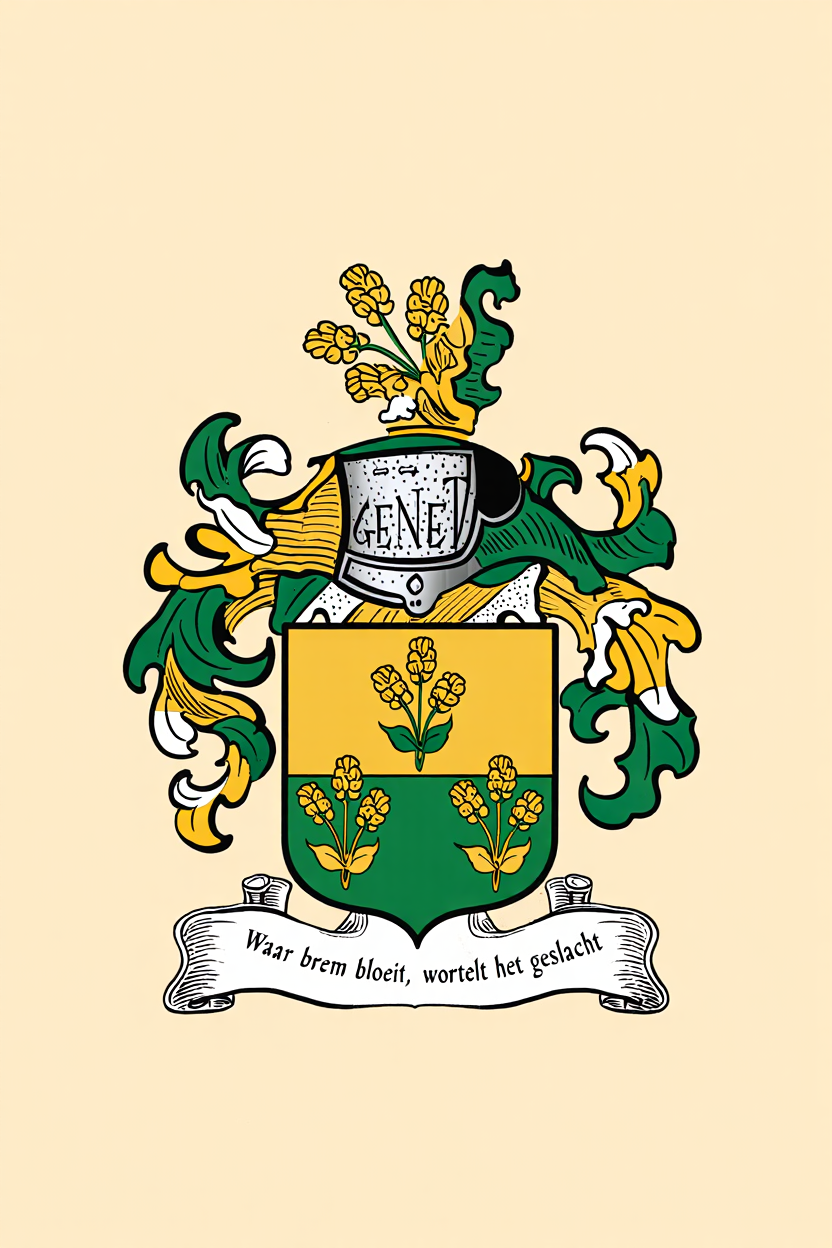 Familiewapen van de achternaam GENET