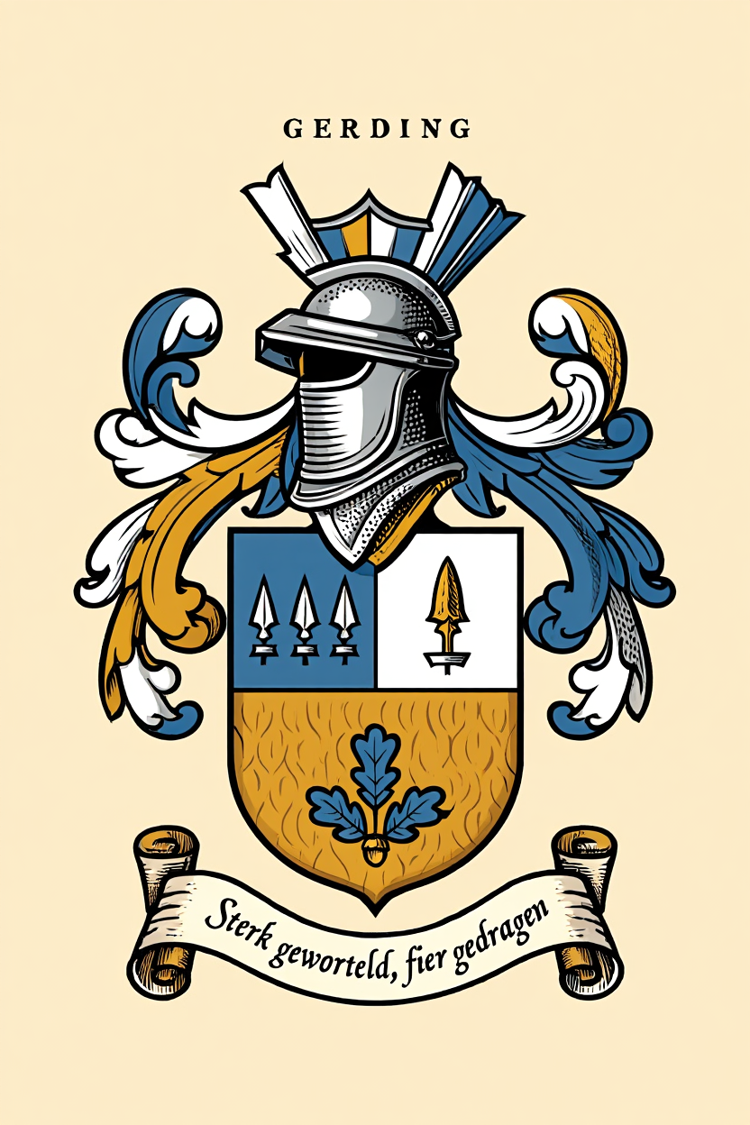 Familiewapen van de achternaam GERDING