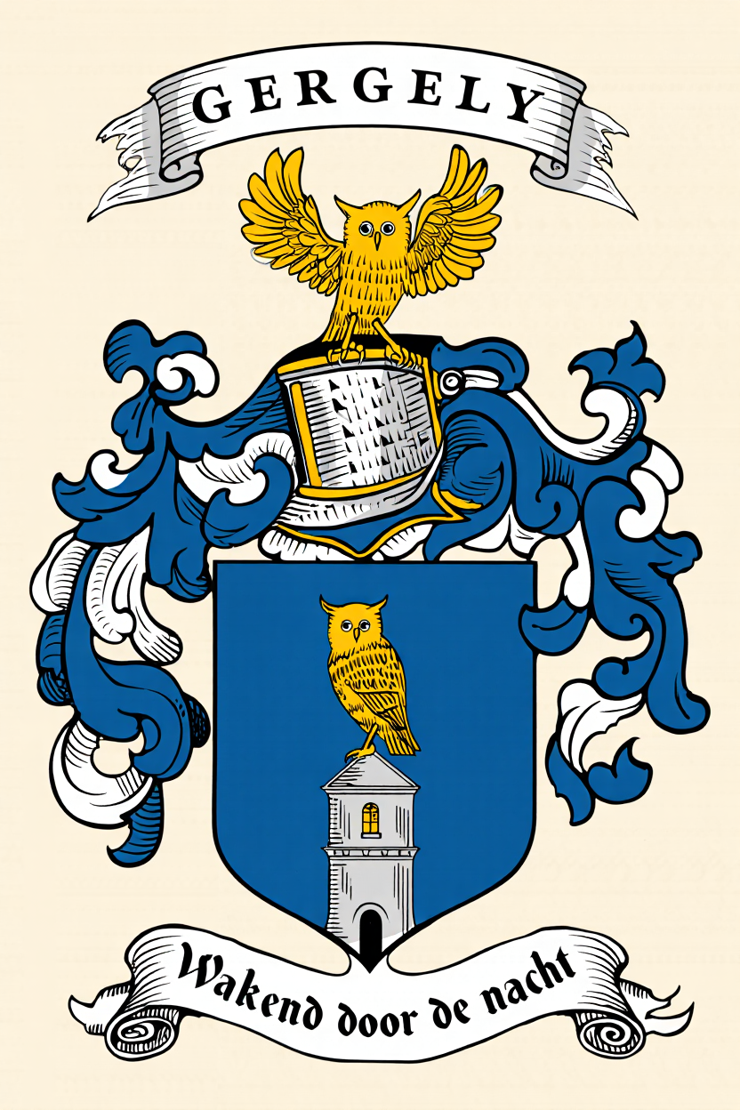 Familiewapen van de achternaam GERGELY