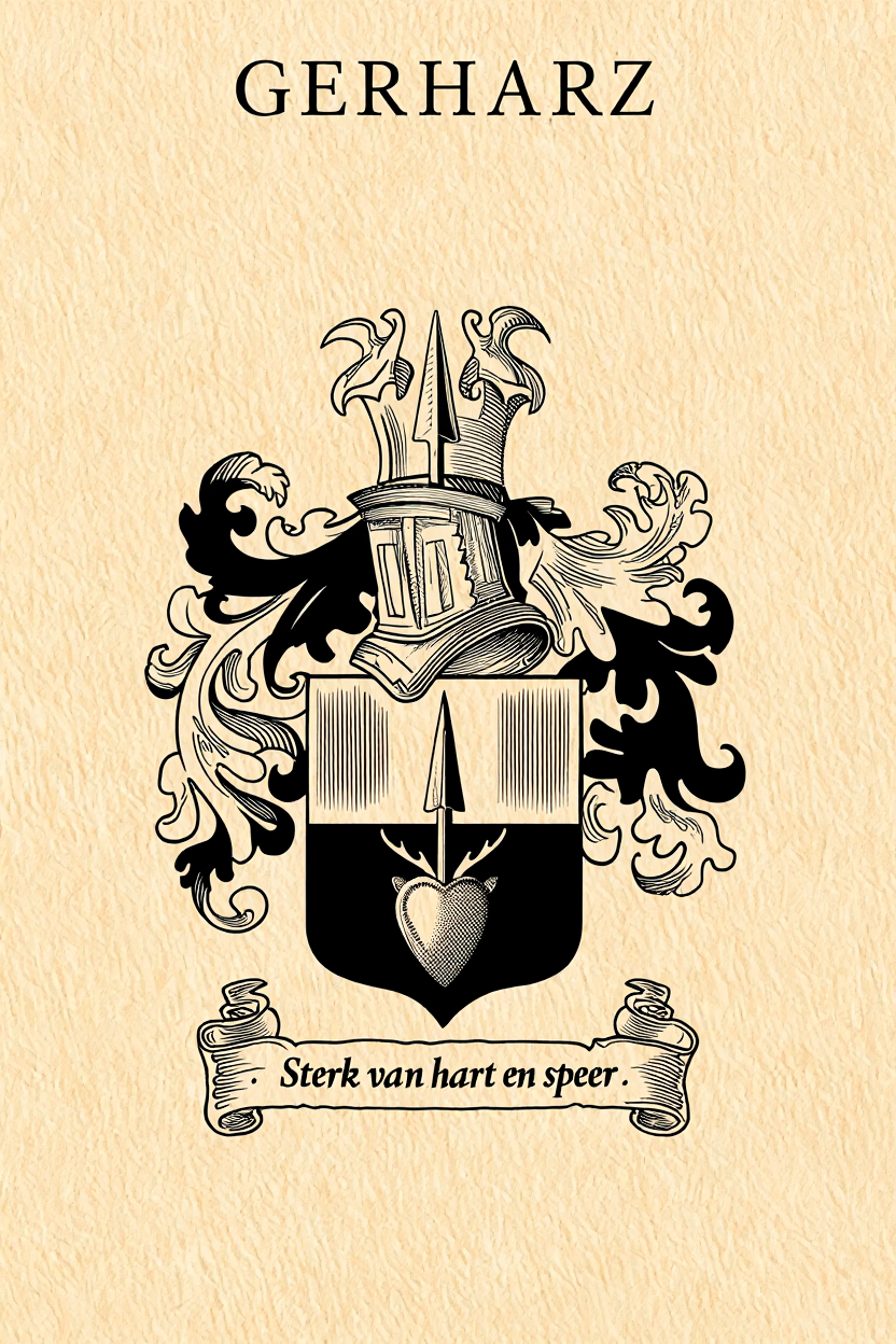 Familiewapen van de achternaam GERHARZ