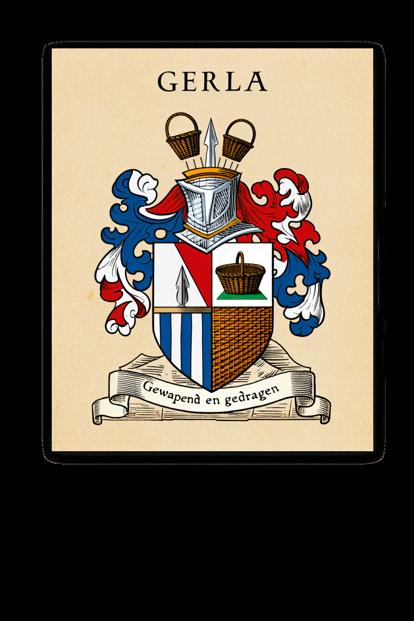 Familiewapen van de achternaam GERLA