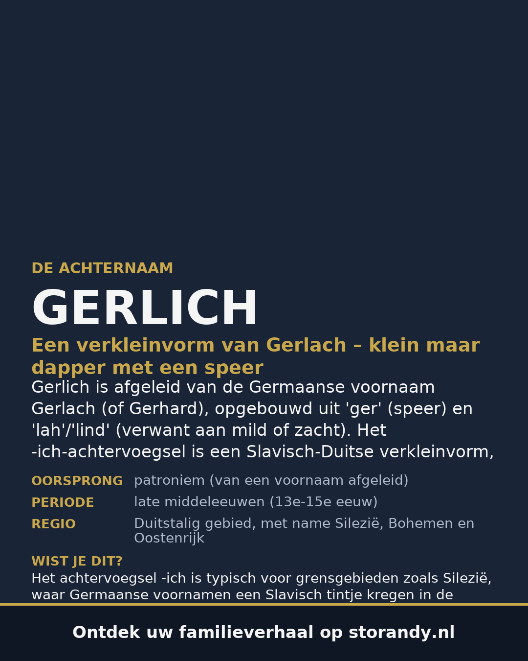 Familiewapen van de achternaam GERLICH