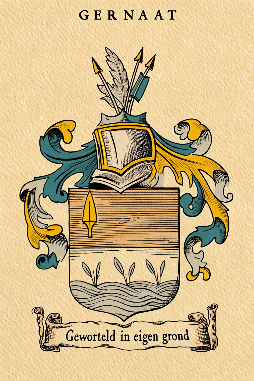 Familiewapen van de achternaam GERNAAT