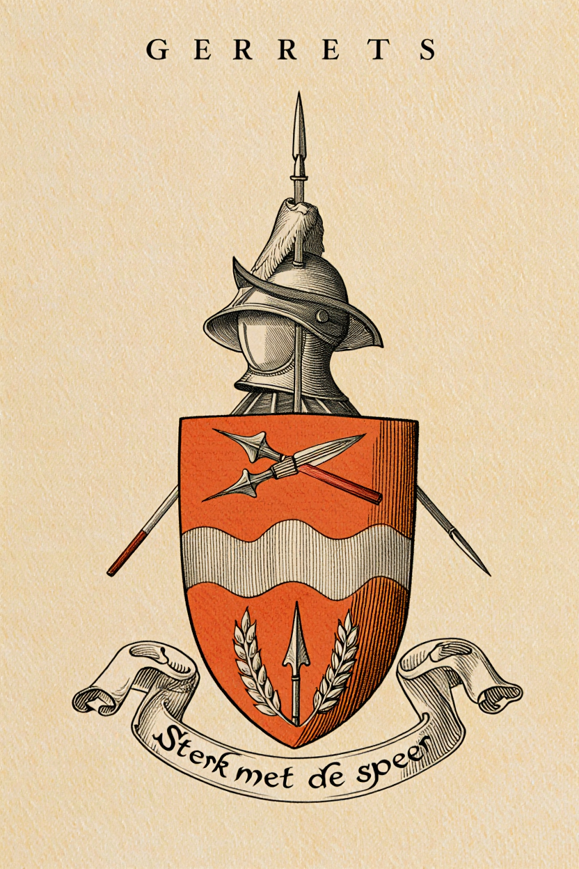 Familiewapen van de achternaam GERRETS