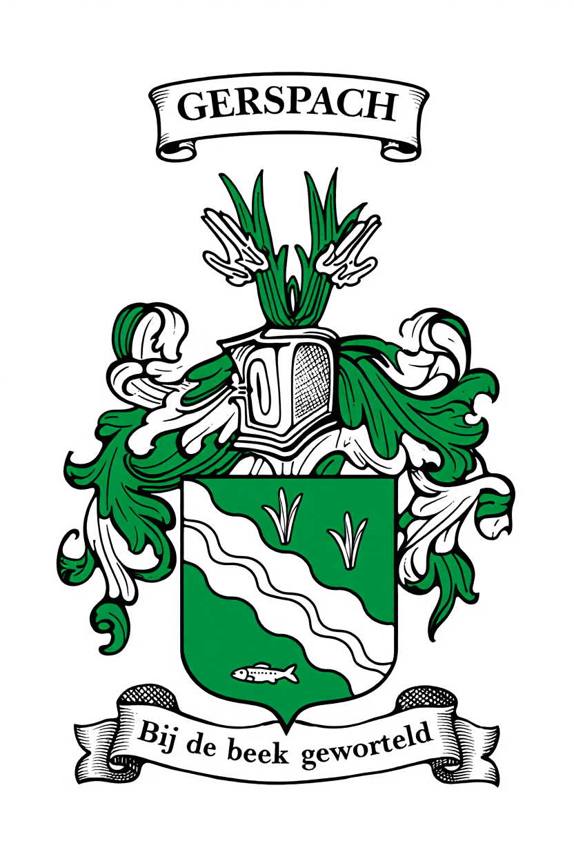 Familiewapen van de achternaam GERSPACH