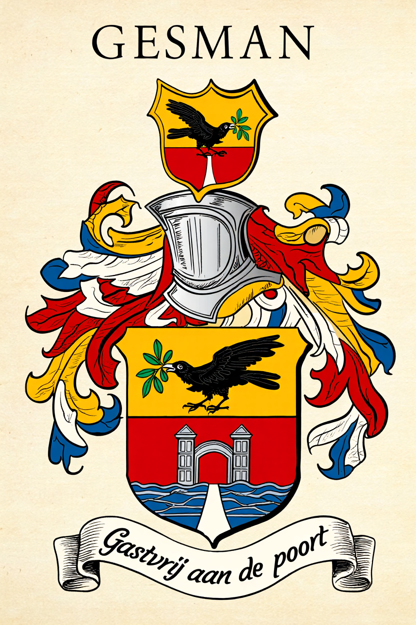 Familiewapen van de achternaam GESMAN