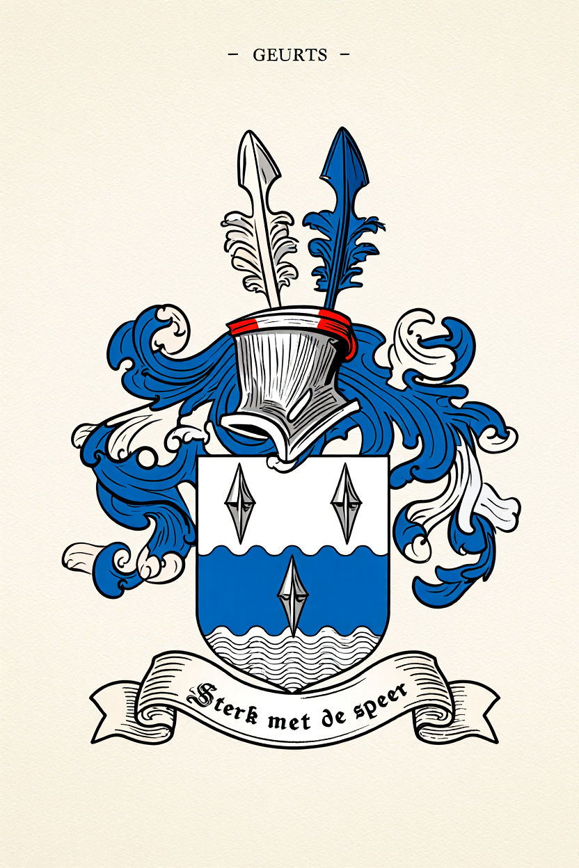 Familiewapen van de achternaam GEURTS
