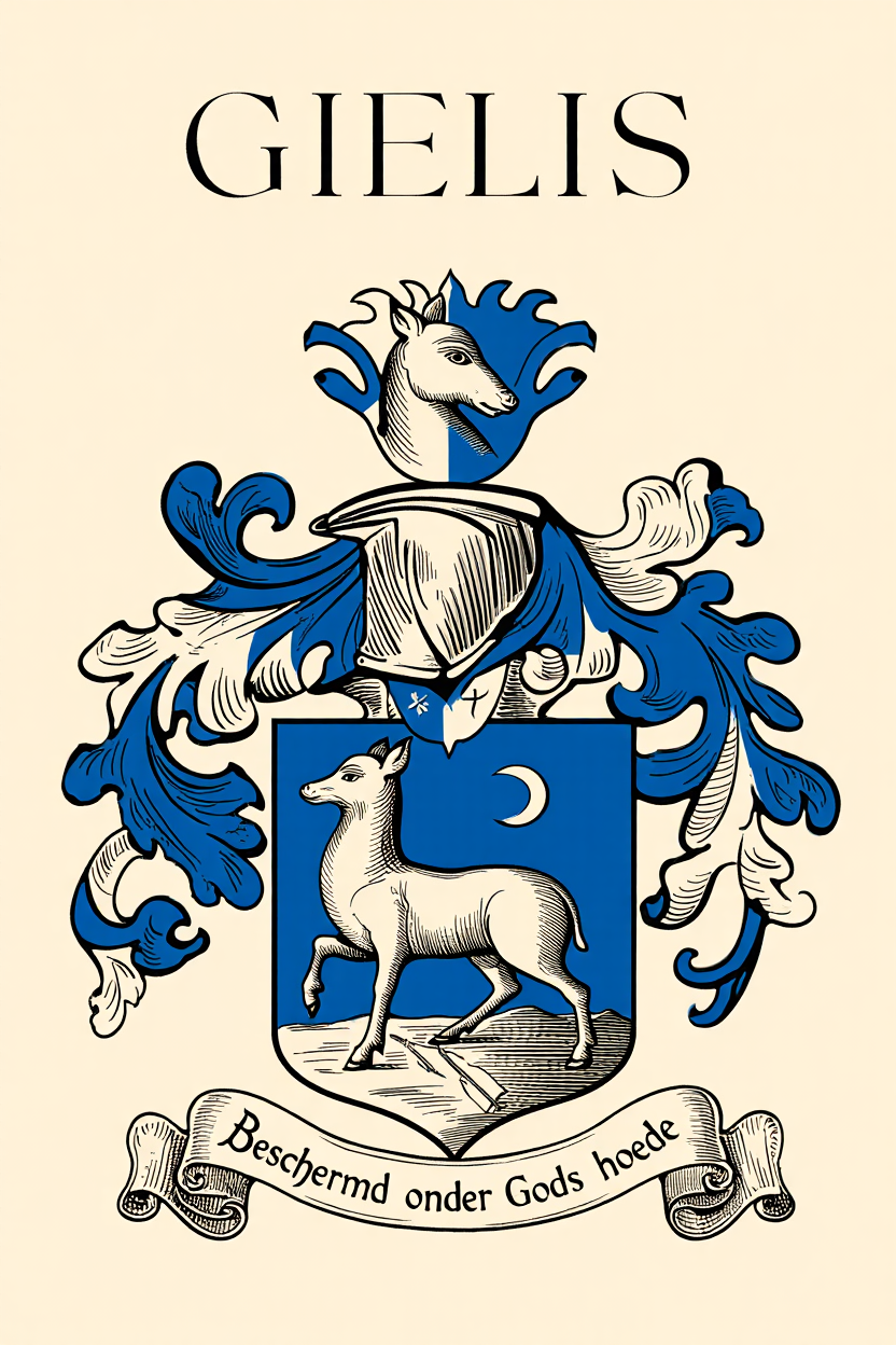 Familiewapen van de achternaam GIELIS