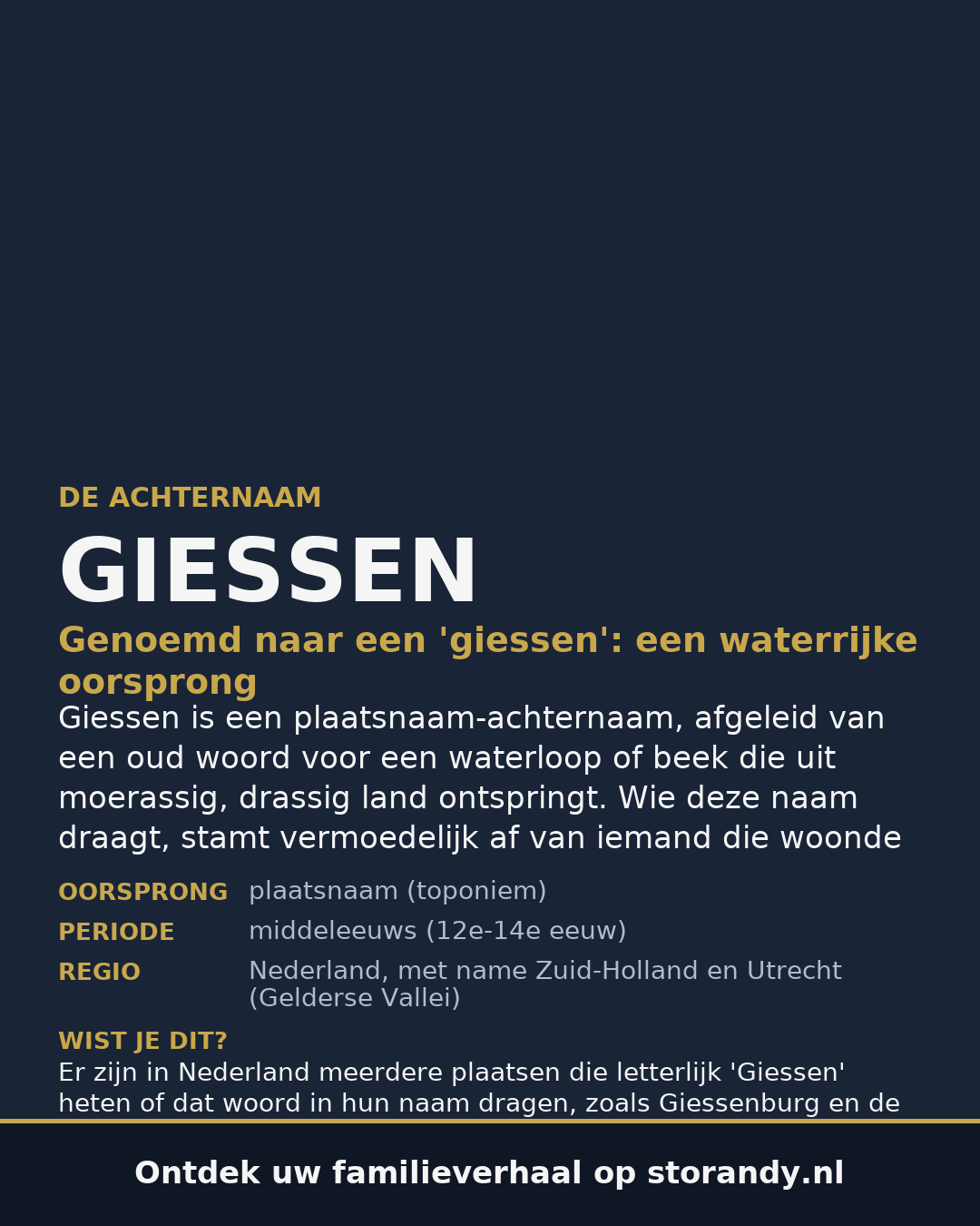 Familiewapen van de achternaam GIESSEN