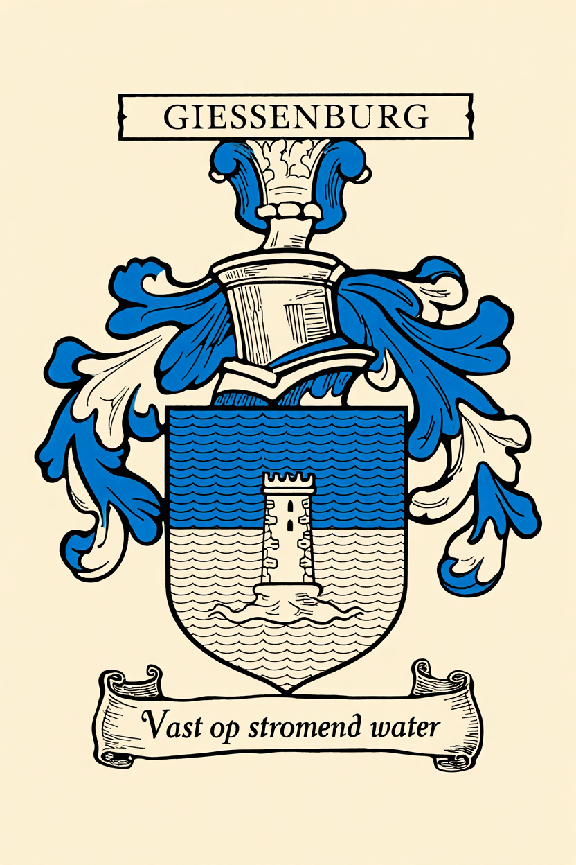 Familiewapen van de achternaam GIESSENBURG
