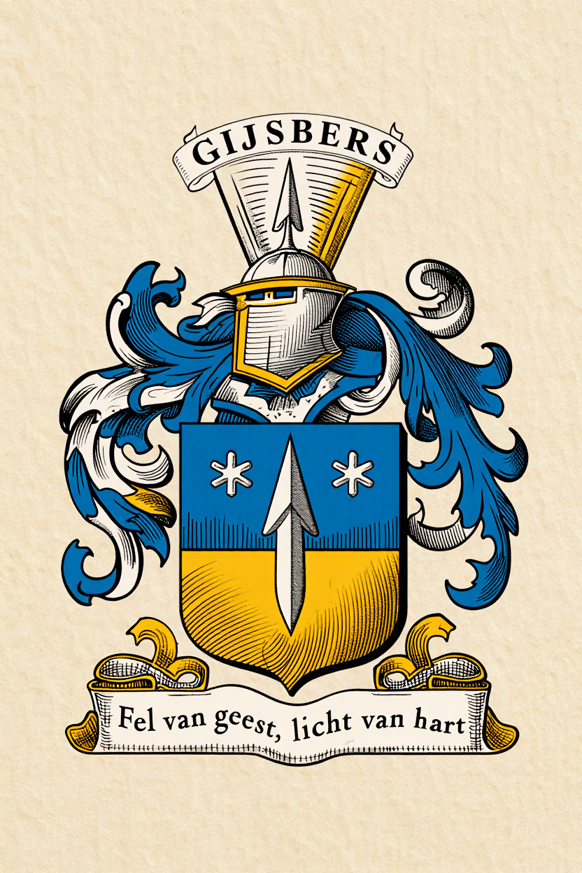 Familiewapen van de achternaam GIJSBERS