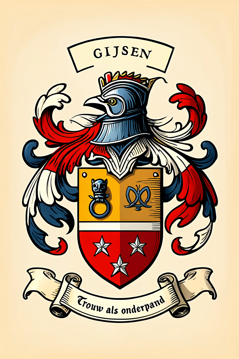 Familiewapen van de achternaam GIJSEN