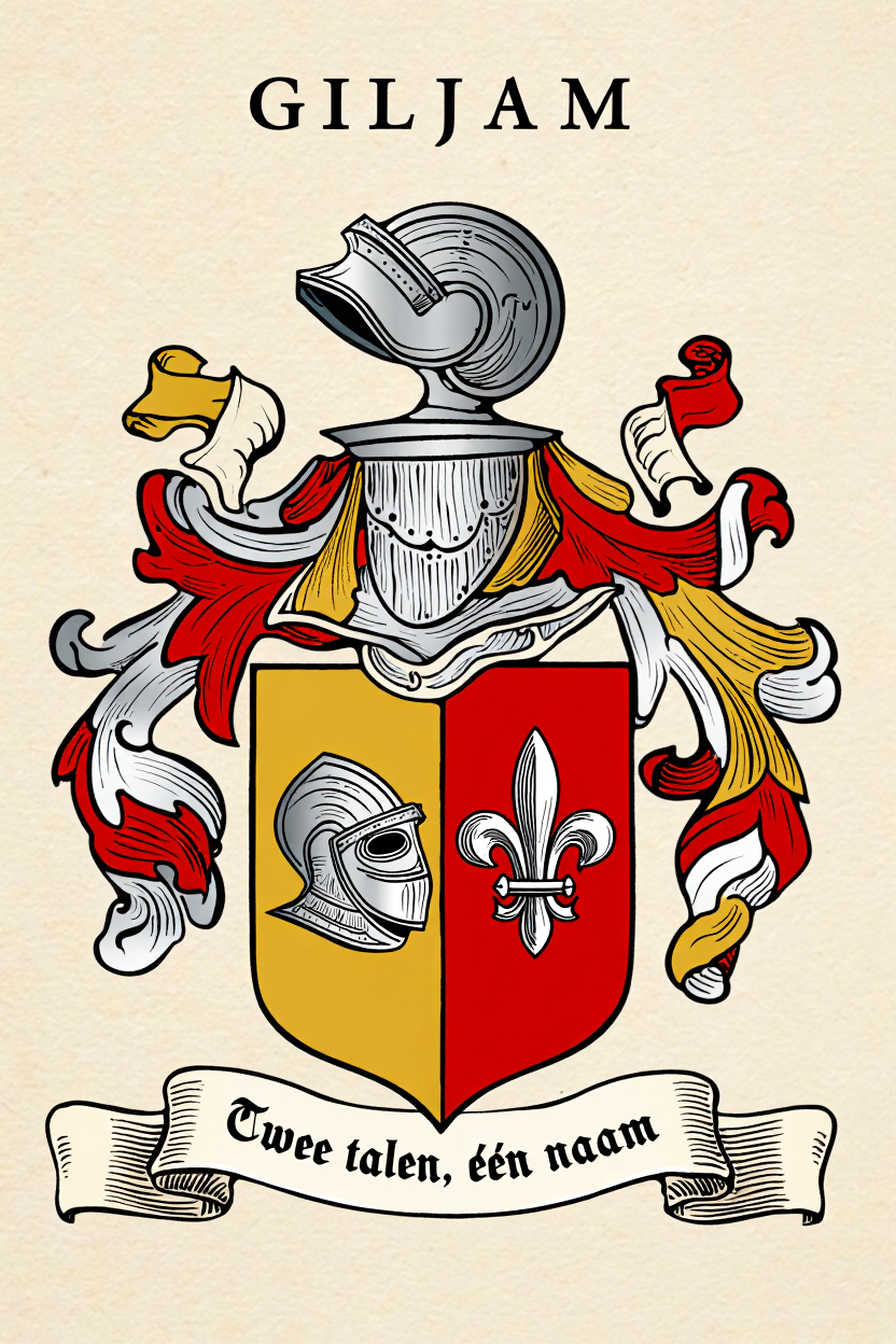 Familiewapen van de achternaam GILJAM