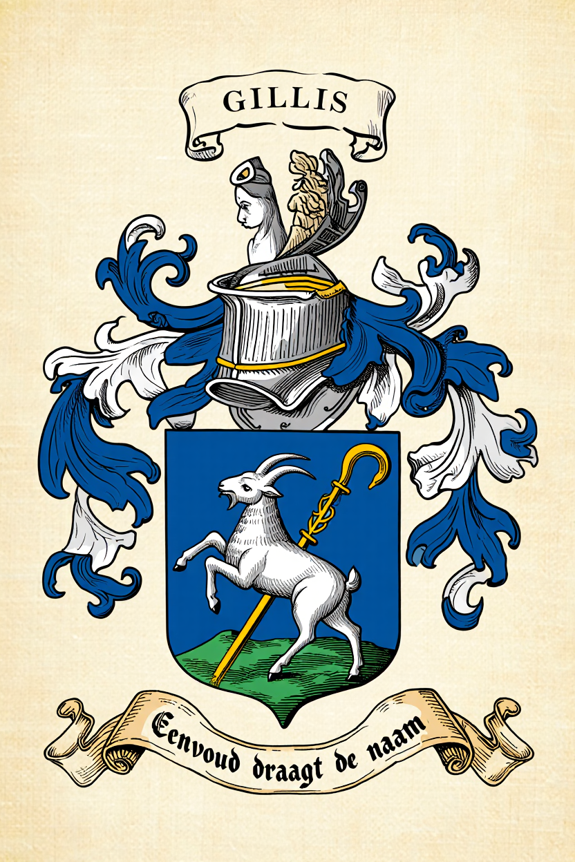 Familiewapen van de achternaam GILLIS