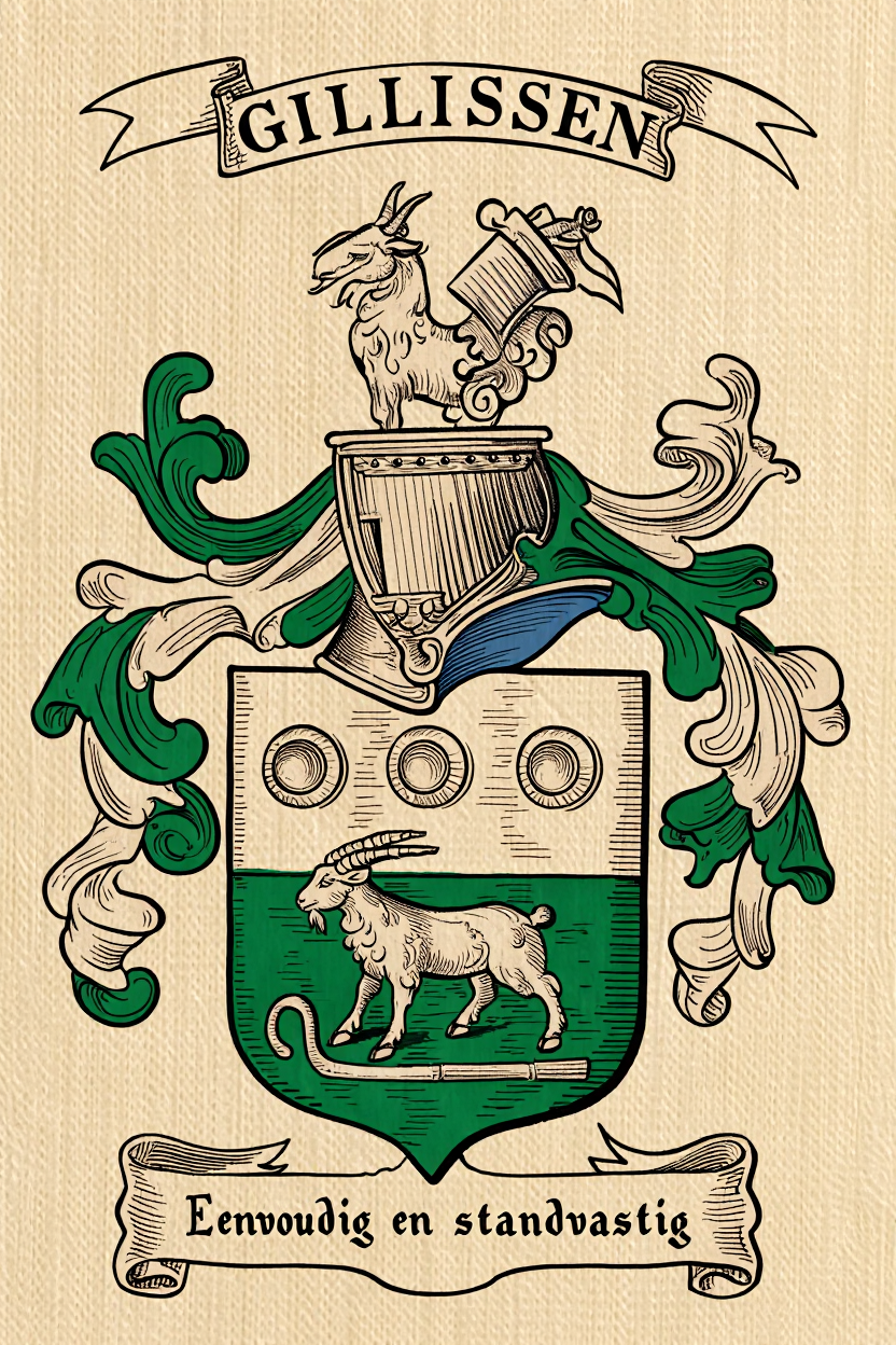 Familiewapen van de achternaam GILLISSEN