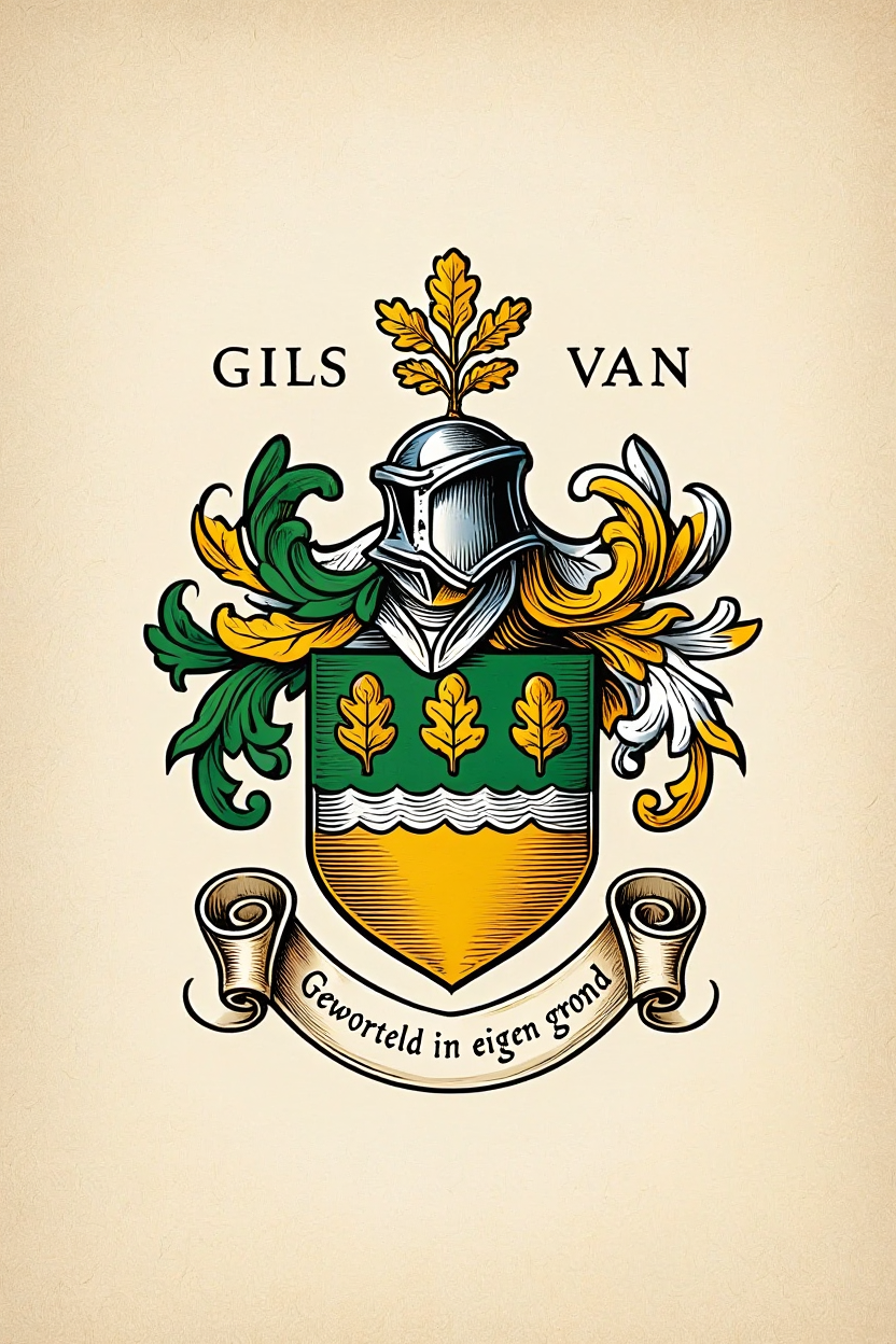 Familiewapen van de achternaam GILS VAN