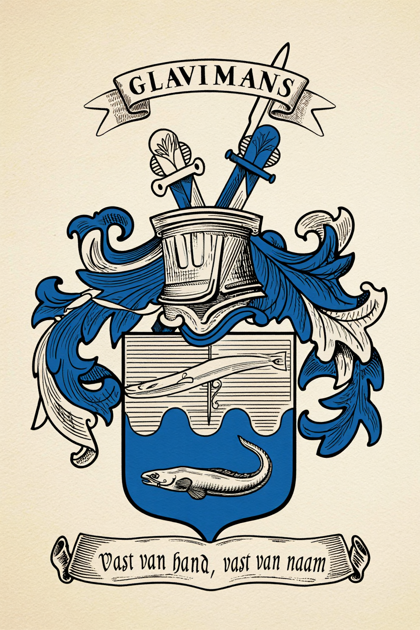 Familiewapen van de achternaam GLAVIMANS