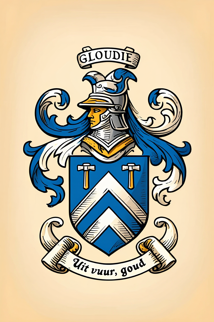 Familiewapen van de achternaam GLOUDIE