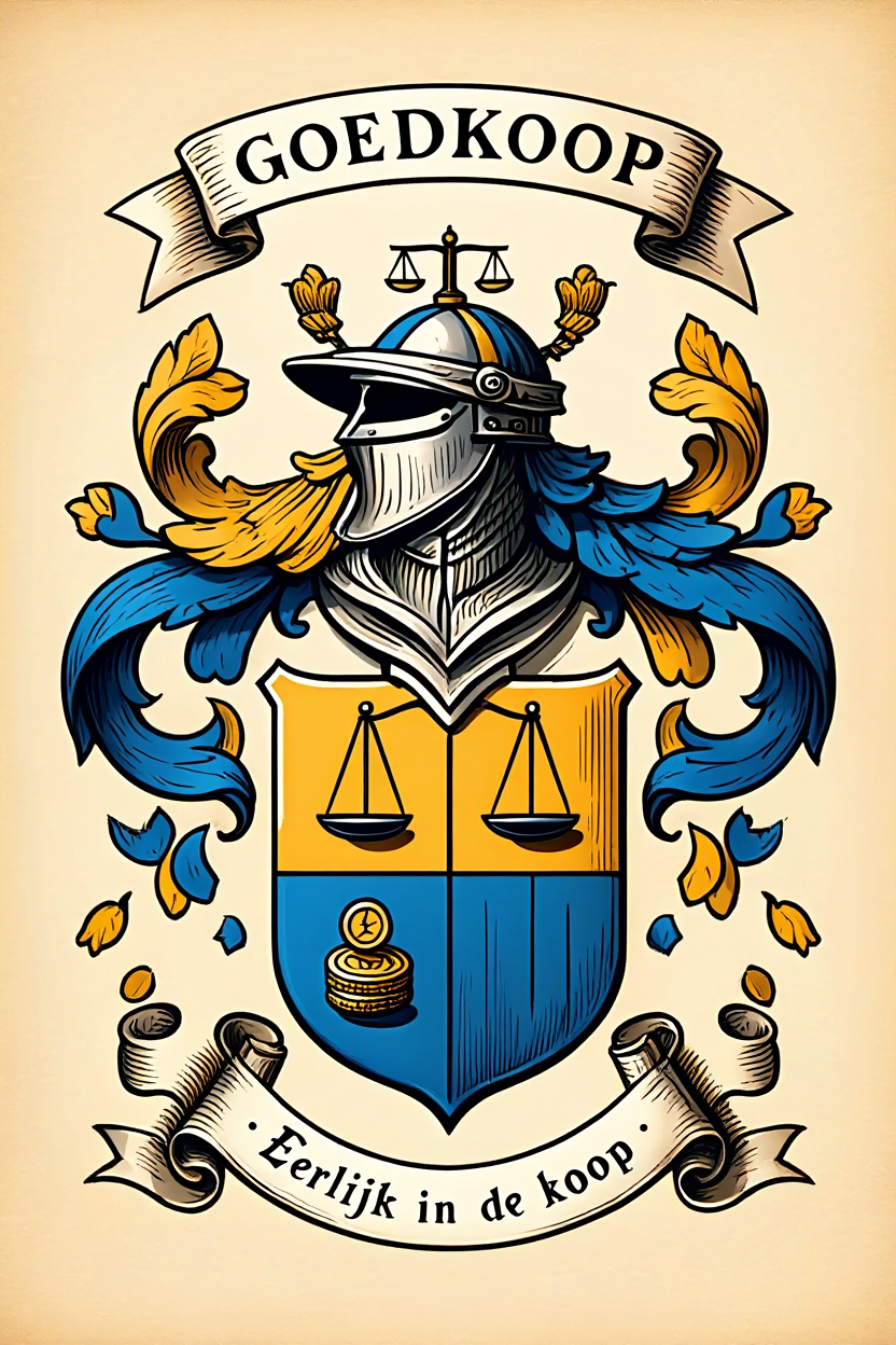 Familiewapen van de achternaam GOEDKOOP