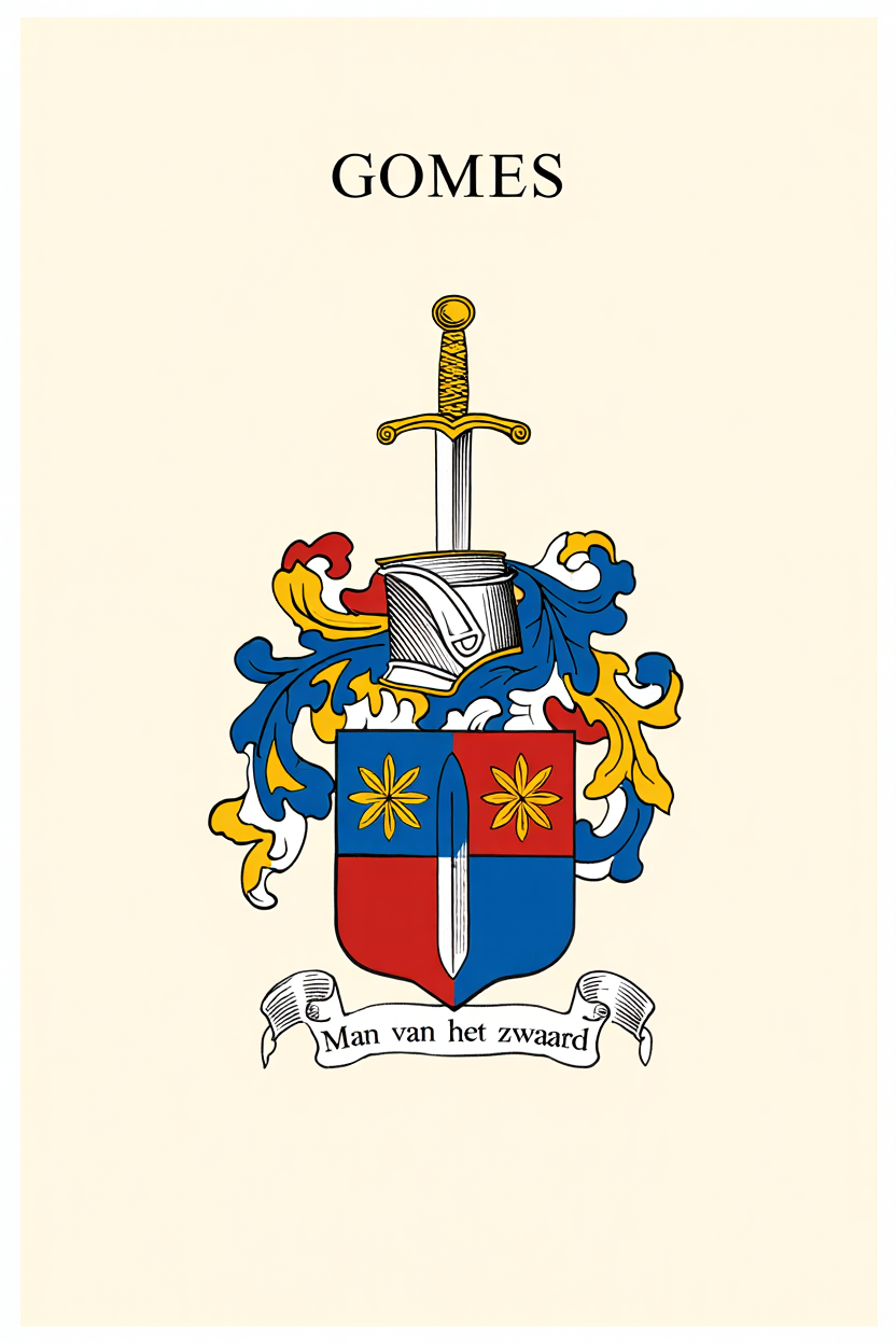 Familiewapen van de achternaam GOMES