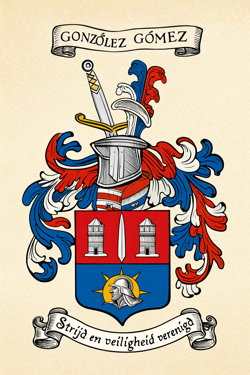 Familiewapen van de achternaam GONZÁLEZ GÓMEZ