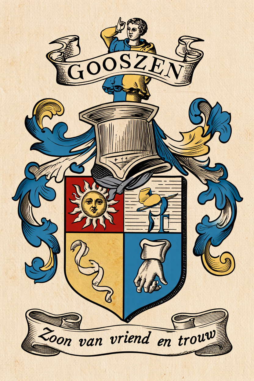 Familiewapen van de achternaam GOOSZEN