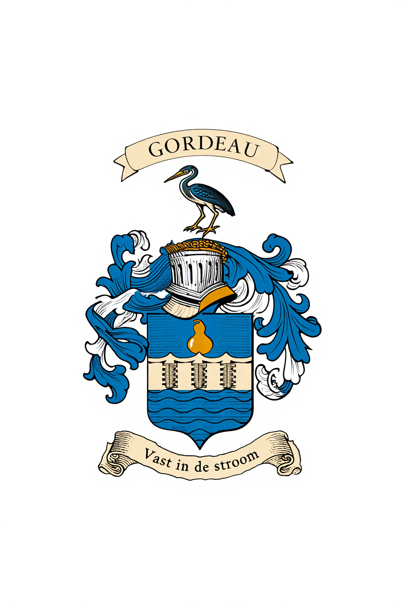 Familiewapen van de achternaam GORDEAU