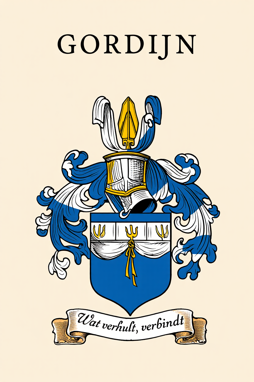 Familiewapen van de achternaam GORDIJN