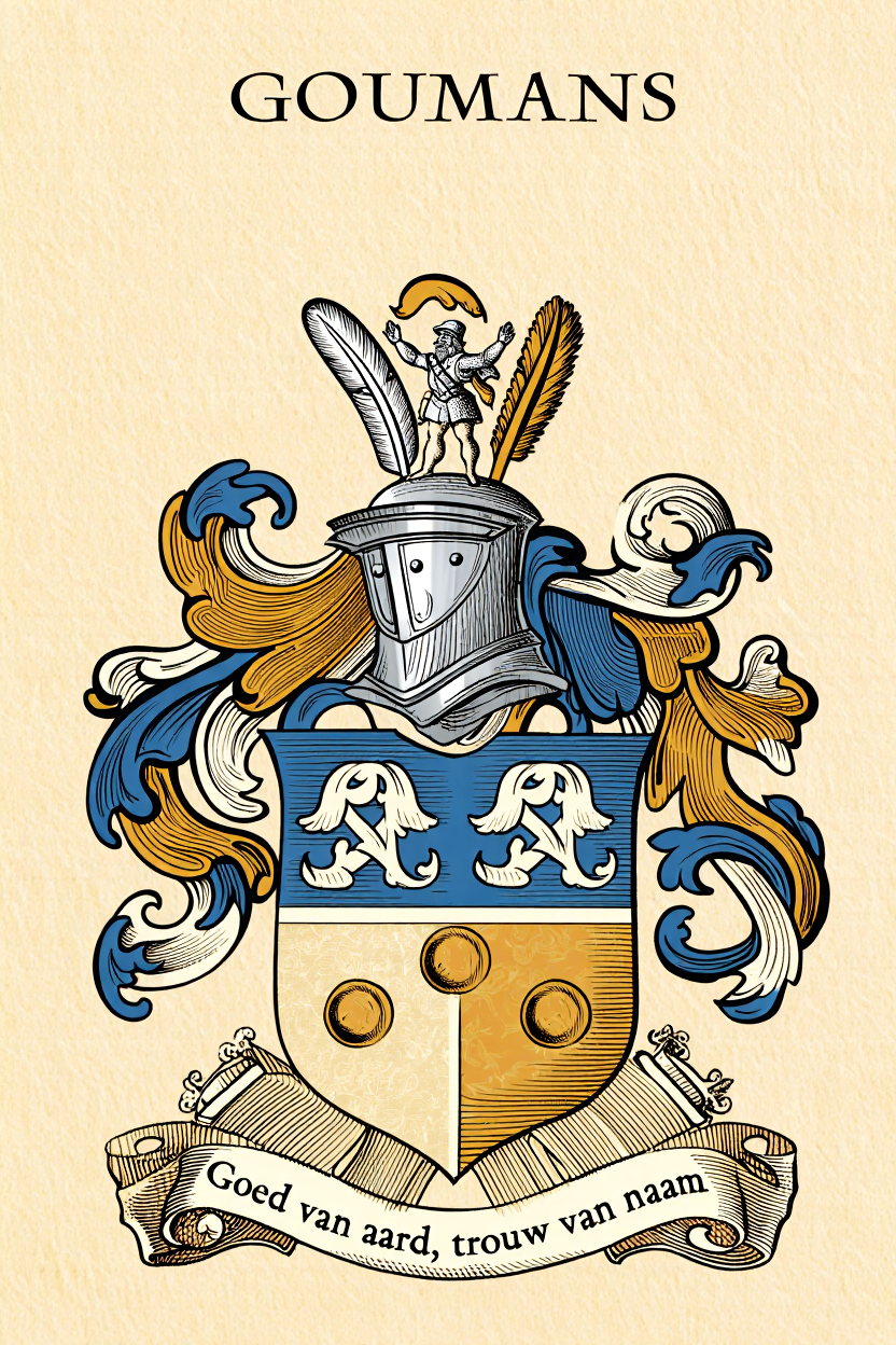 Familiewapen van de achternaam GOUMANS