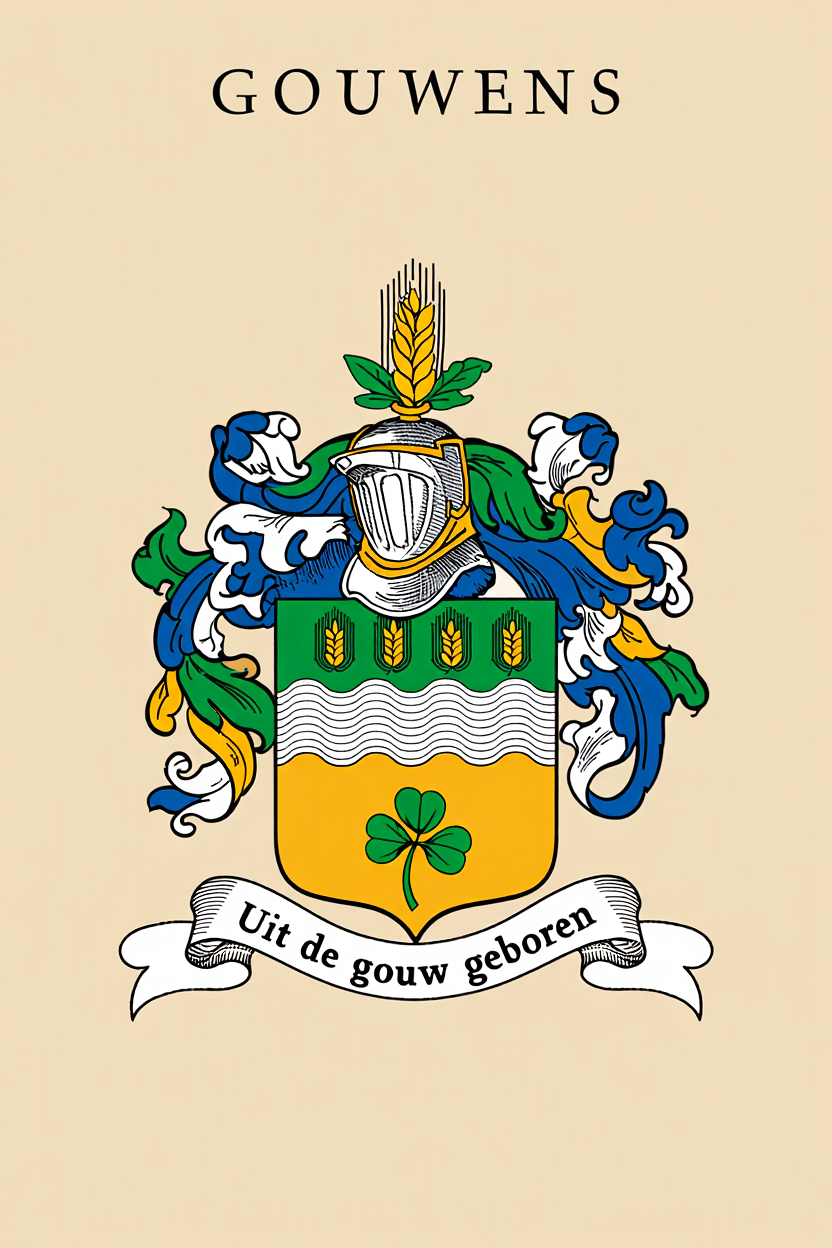 Familiewapen van de achternaam GOUWENS