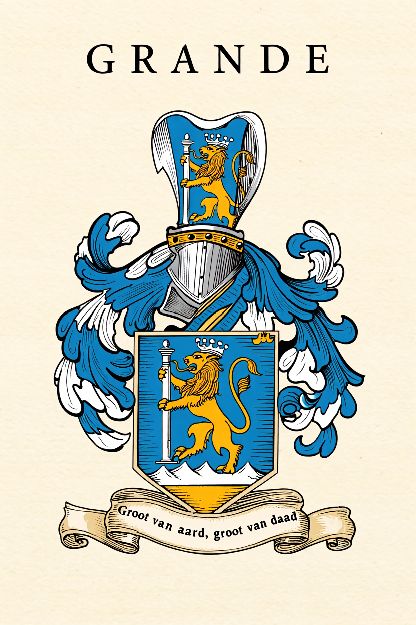 Familiewapen van de achternaam GRANDE