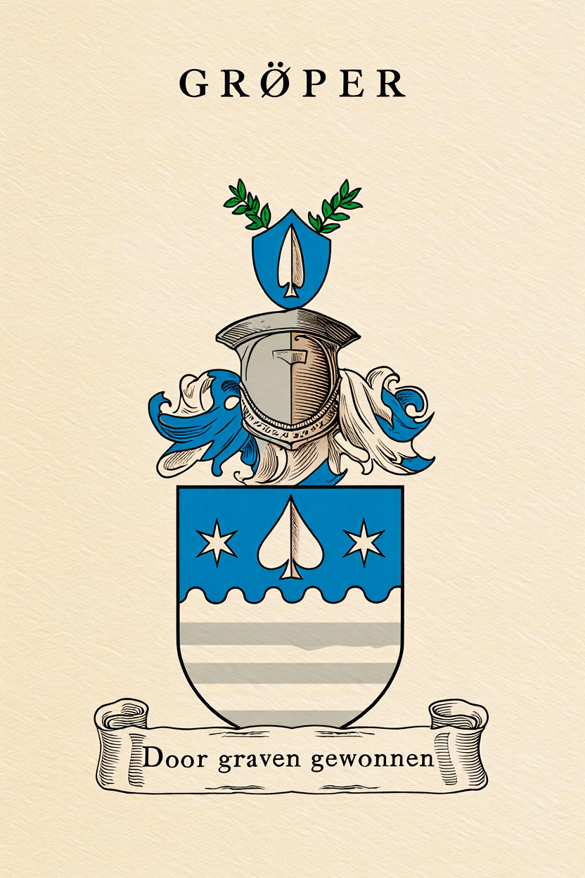 Familiewapen van de achternaam GRÄPER