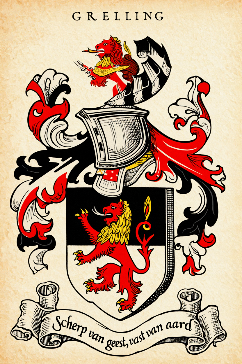 Familiewapen van de achternaam GRELLING