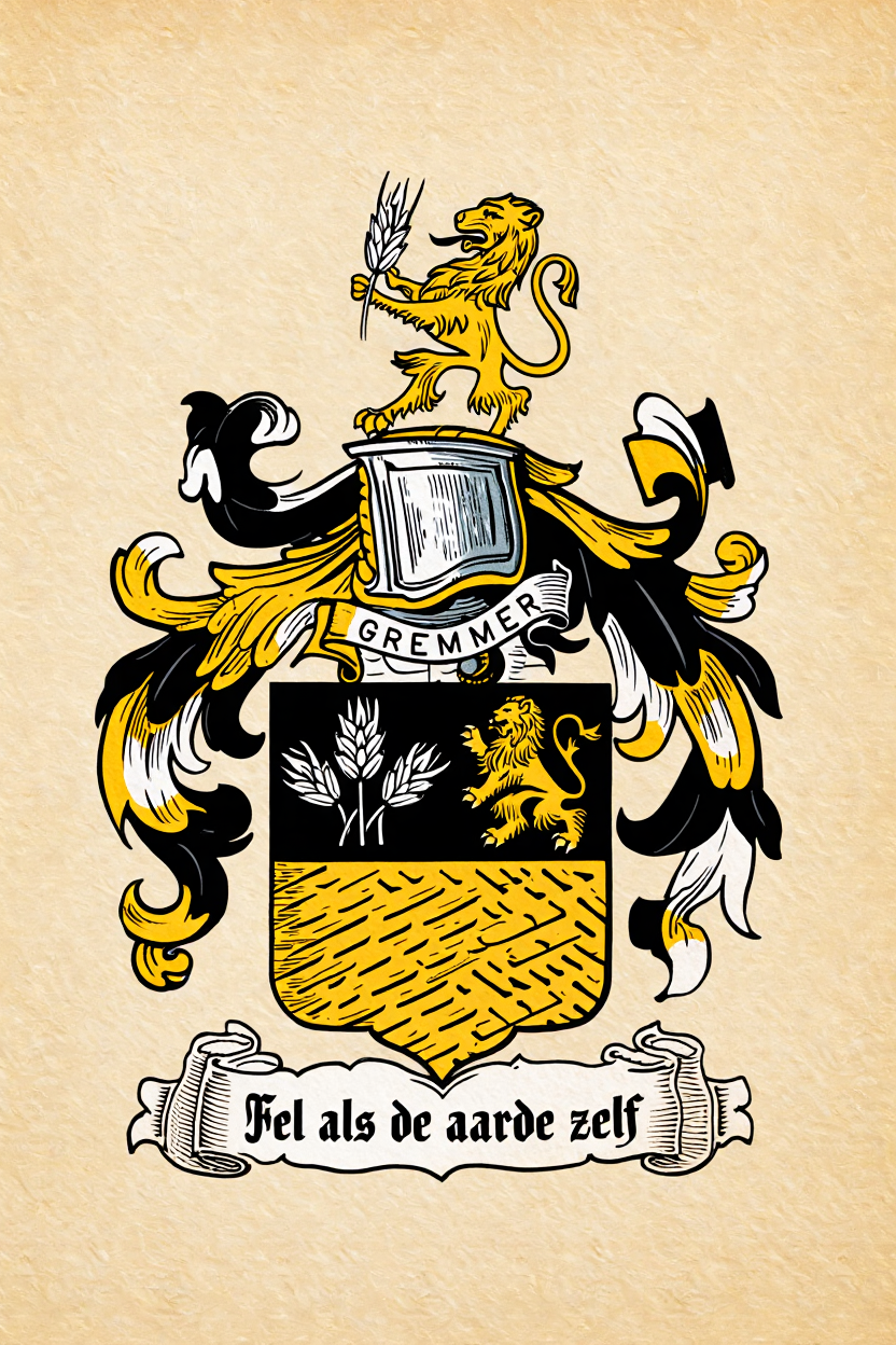 Familiewapen van de achternaam GREMMER